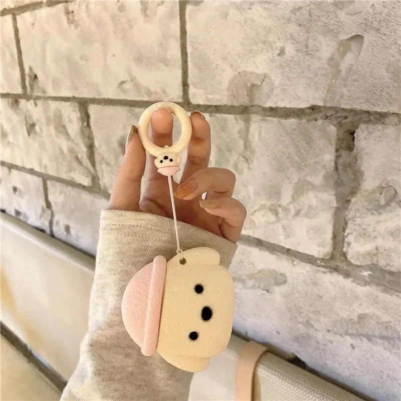 جديد لطيف الكرتون تيدي الكلب ثلاثية الأبعاد واقية بلوتوث سماعة غطاء سيليكون ل Airpods برو 2 حافظة Airpods 3 حافظة Airpods 1/2