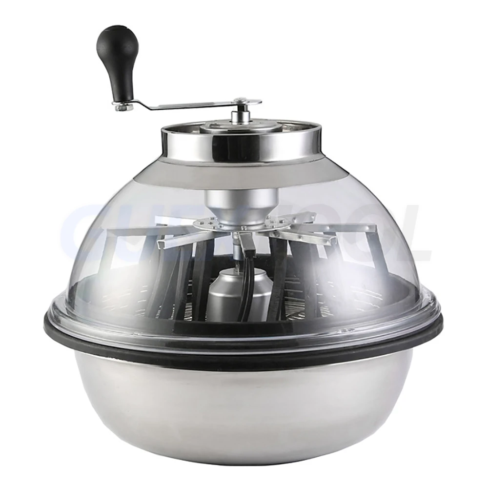 16 Inch Hydroponic  Leaf Bowl Grass Trimmer Twisted Spin Cut for Plant Bud Leaf Trimmer Pot Planting Grass Cutting Construction