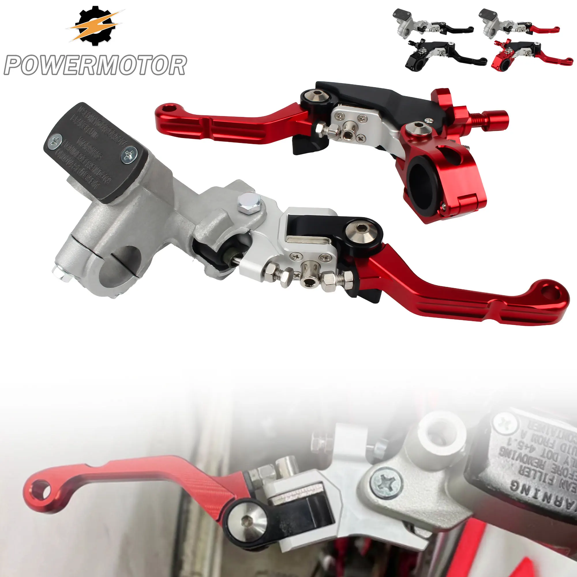 

DirtBike Motorcycle Brake Clutch Lever Master Cylinder Pump For Honda CRF230 CQR 250 Motocross Off-Road Racing Modified Parts
