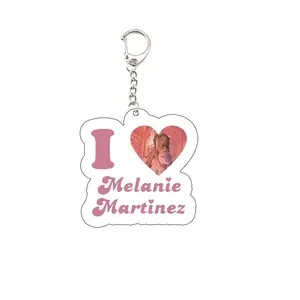 Melanie Martinez-Acryl-Ströme Schlüsselbund, Schlüsselbund, Accessoires-Tasche, sonniger Anhänger, Schmuck, F. 12 Hauptverkaufskette Melanie Martinez - №3