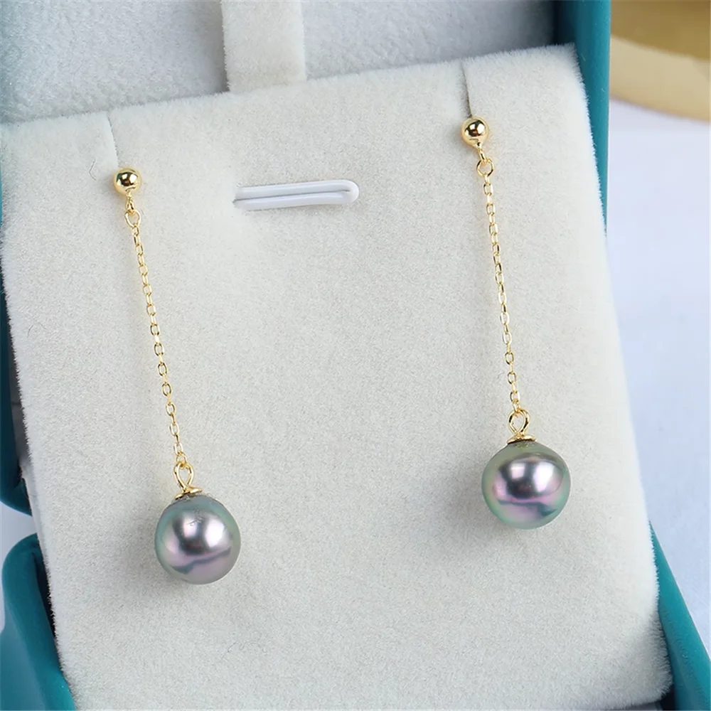 

S925 Sterling Silver Pearl Earring Settings DIY Jewelry Making Supplies Blank Earring Posts for Handcrafted Accessories No Pearl