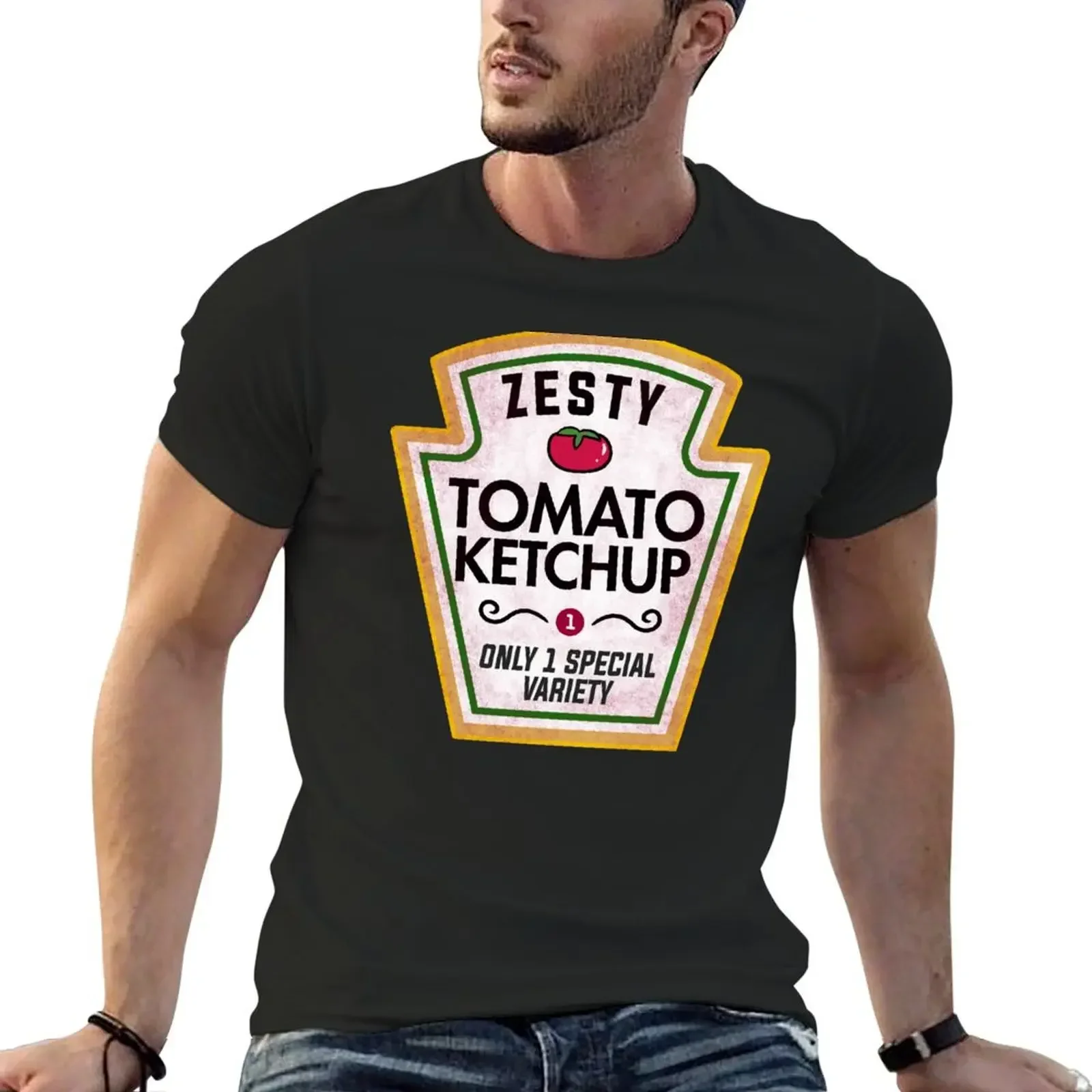 Funny Ketchup Halloween Costume T-Shirt vintage graphic tee summer top customs design your own oversizeds shirts men graphic