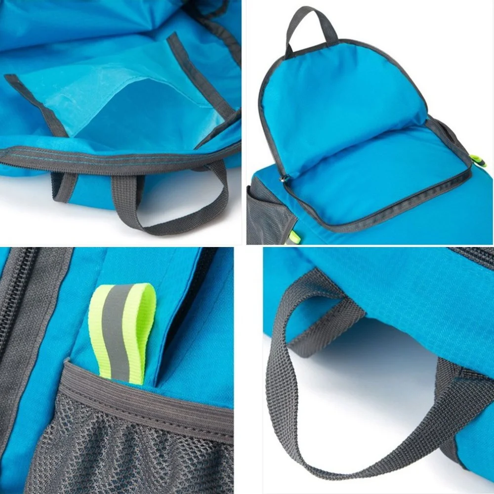 Mochila plegable ultraligera para hombre y mujer, bolsa de viaje ultraligera para deportes de Montañismo al aire libre, 2023