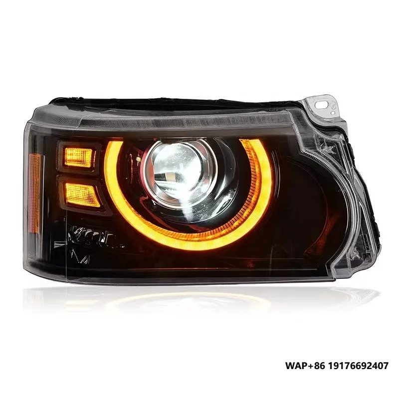 LED Headlights for 2005-2013 ’Range Rover Sport Version Upgraded Land Rover Defender Headlights, Plug and Play