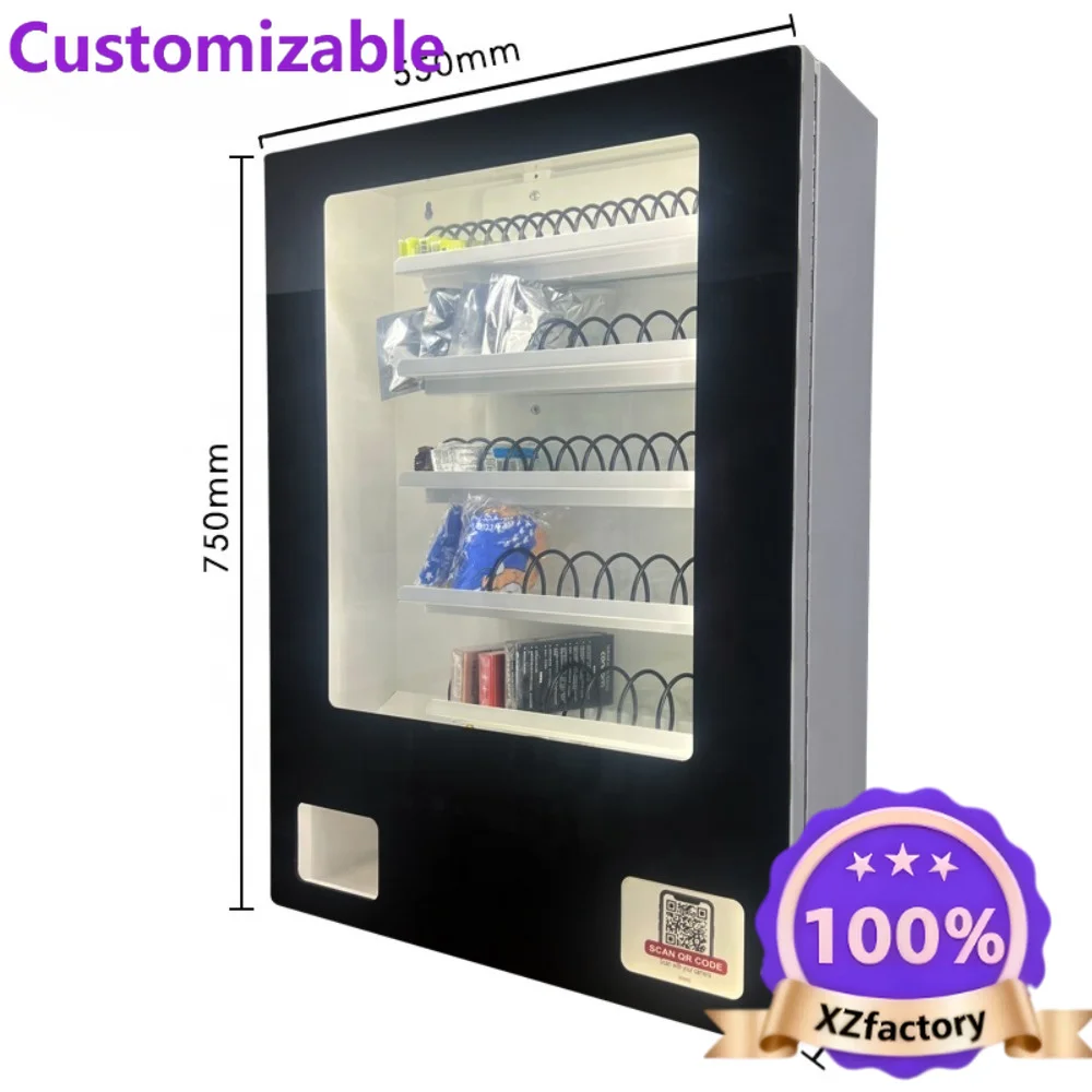 Factory Direct 2026 Small size sanitary condom combination wall-mounted vending machine