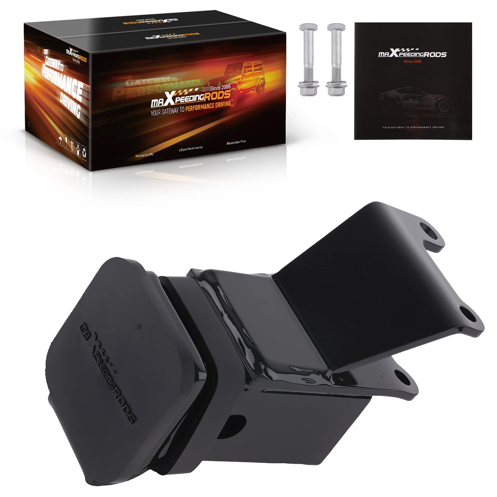 

2-дюймовое крепление для Honda Foreman Rancher TRX350-TRX520 2000-2024, черный стальной приемник