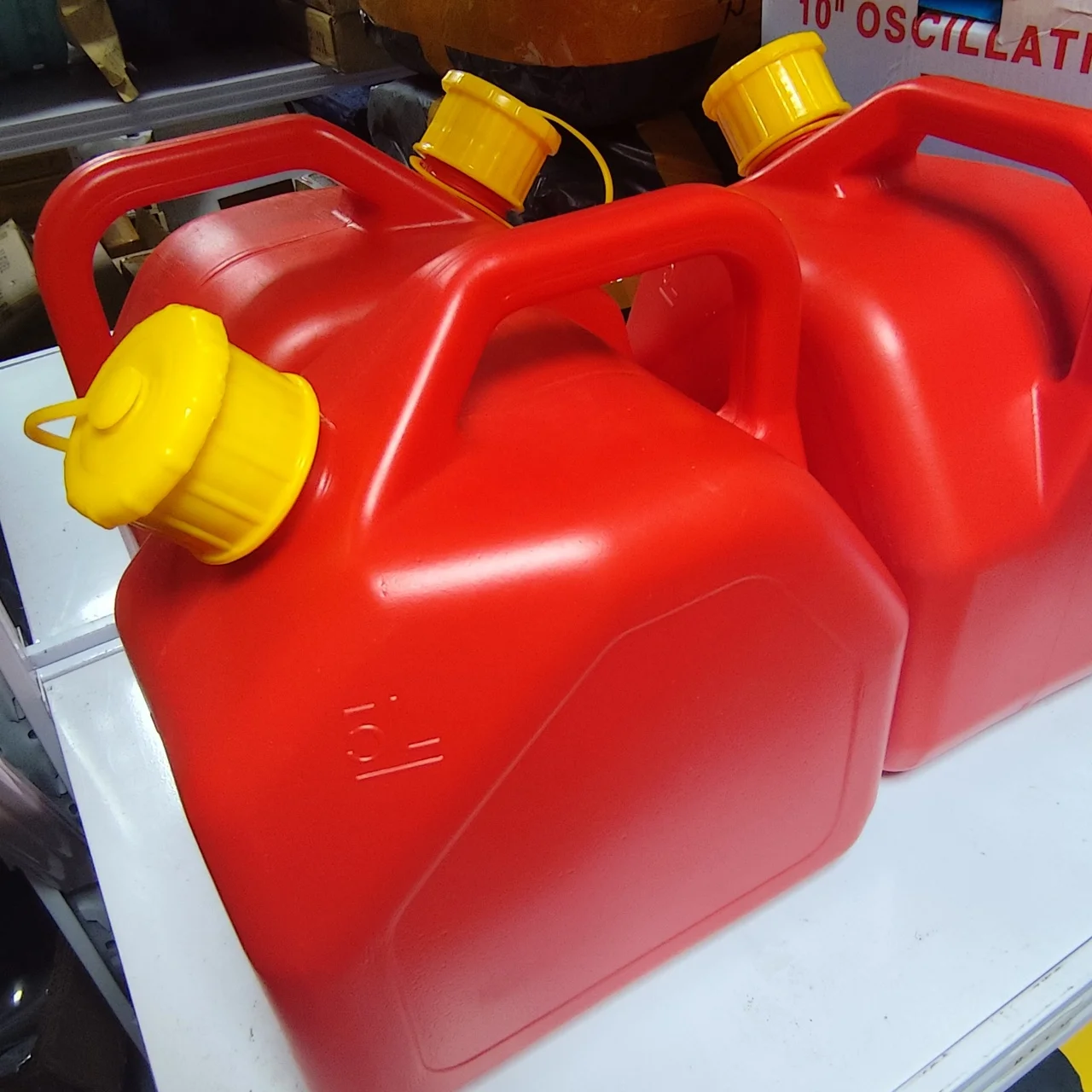 Durable Plastic Lawn Mower Oil Drum Explosion-proof 20 Liters 10 Liters 5L Spare Fuel Tank Diesel Filled Water Edible Oil Drum