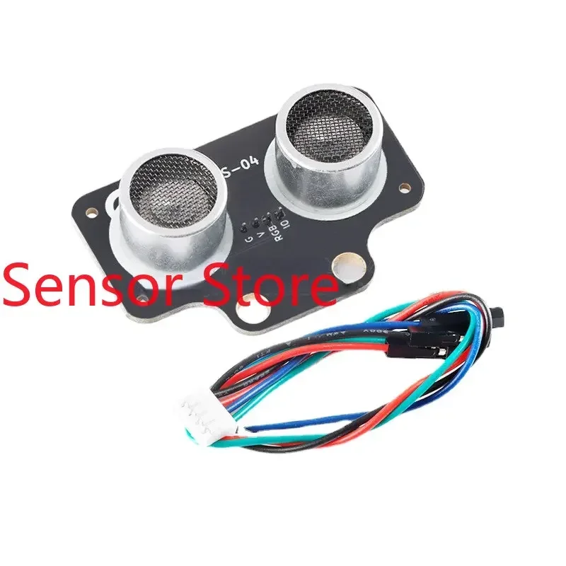 5PCS RGB Ultrasonic Module  Colorful Light Ranging Obstacle Avoidance  Sensor