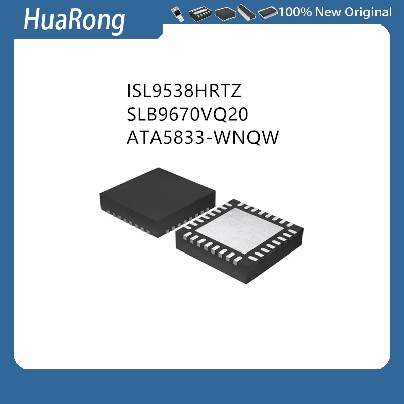 5Pcs/Lot   SLB9670VQ20  SLB9670  ATA5833-WNQW   ATA5833   QFN32 NEW