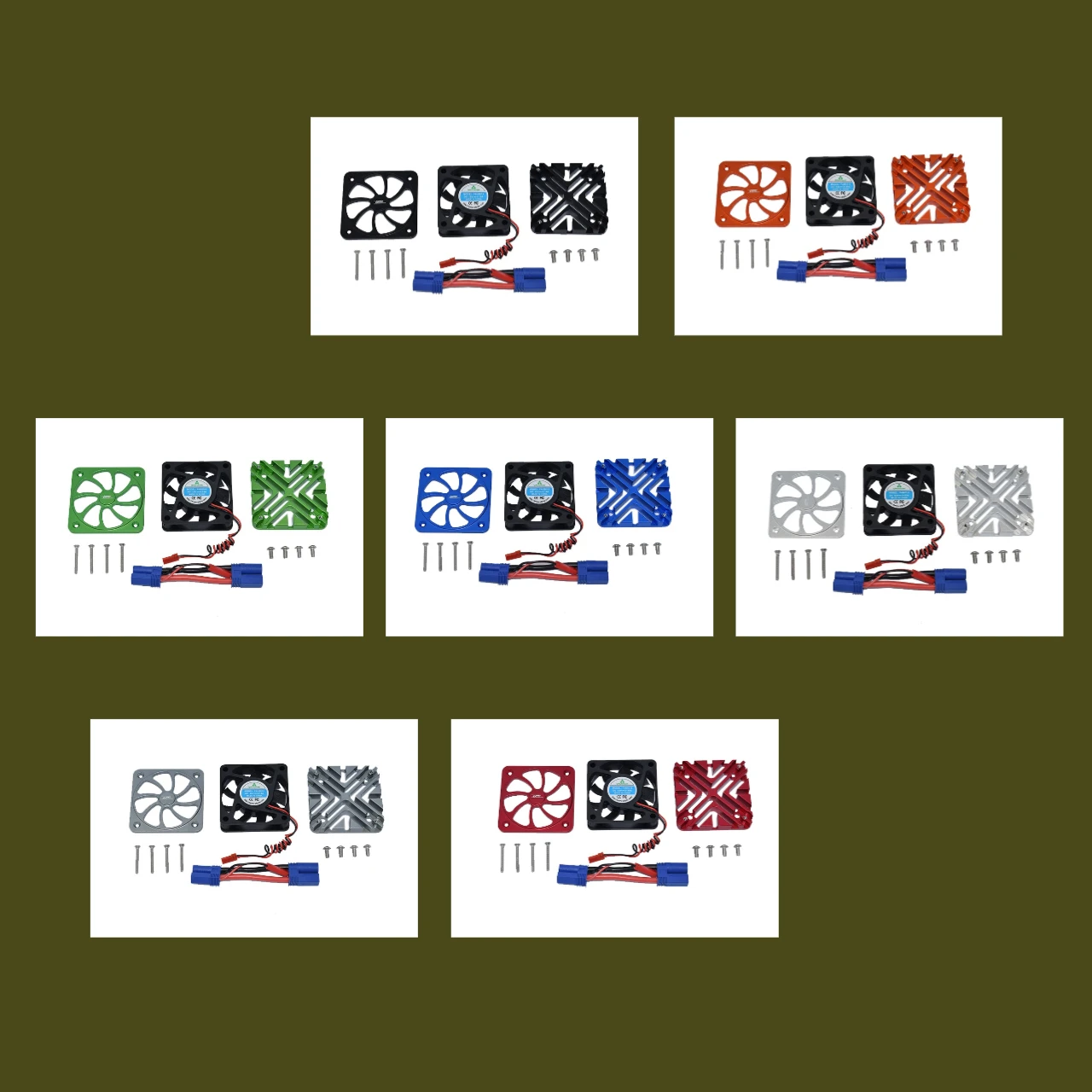 

GPM Alloy Motor Heatsink With Cooling Fan ARRMA 1/5 Kraton 8S EXB Outcast 8S EXB ARA390295