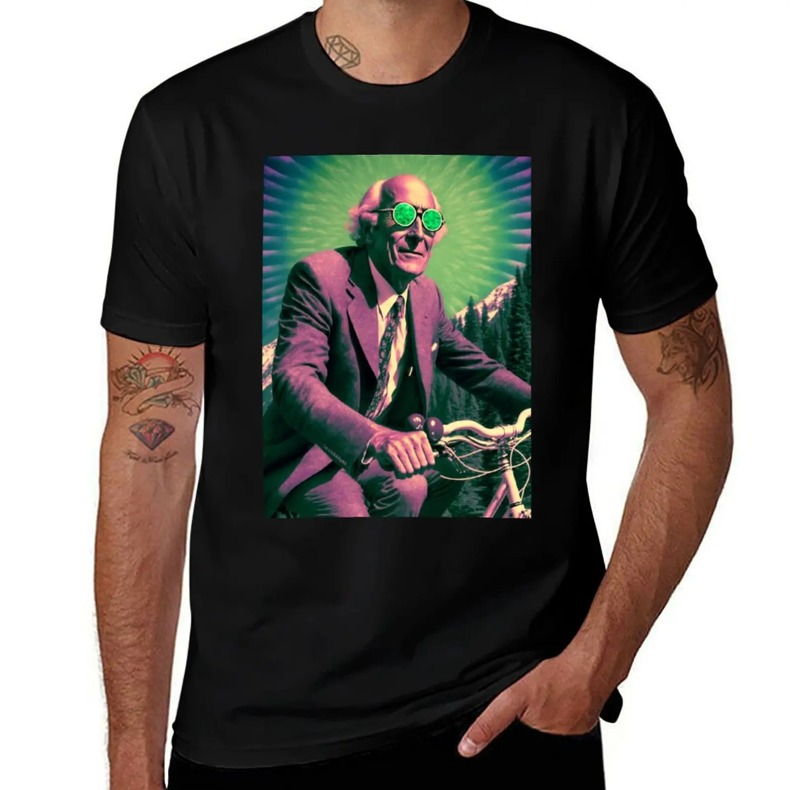 Albert Hofmann Bicycle Day T-Shirt t shirts designer T-Shirt