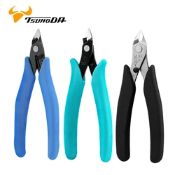 TSUNODA Stainless Cutting Plier for Cutting Thin Soft Metal Wire Mini Plastic Cutter FC-120|125 SCN-125H|SNB-125|SPN-125|SSN-125