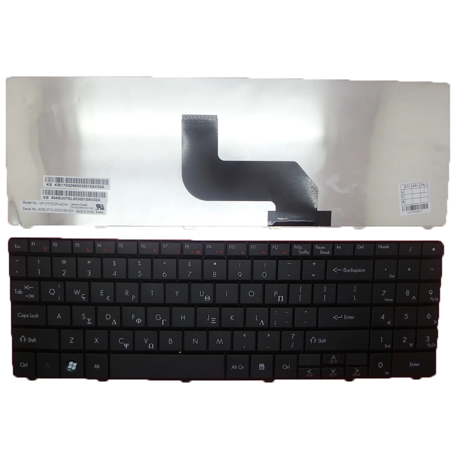 US layout for Packard Bell Easynote Tj61 Tj62 Tj65 Tj66 Tj64 Tj67 Tj71tj72 Tj73 Tj74 Tj75 Tj76 Laptop Keyboard