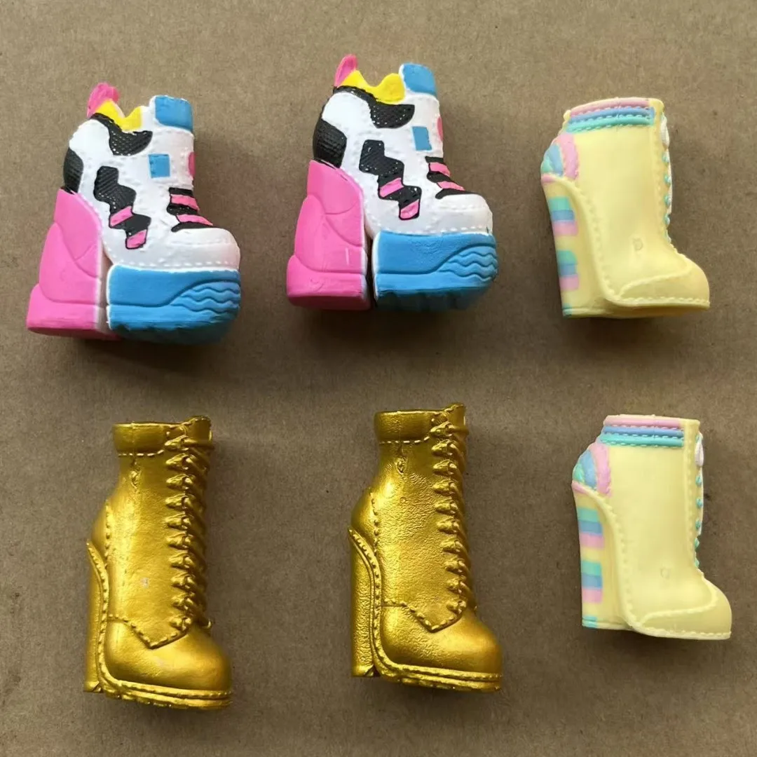 Zapatos Originales para Muñecas LOL, Sandalias, Botas, Accesorios para Muñecas de 1/6, Accesorios de Moda para Muñecas, Decoraciones Coloridas para Muñecas Infantiles
