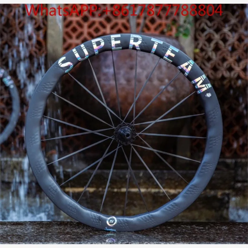 SUPERTEAM Shark Fin PRO MAX Disc Brake Carbon Fiber Wheelset