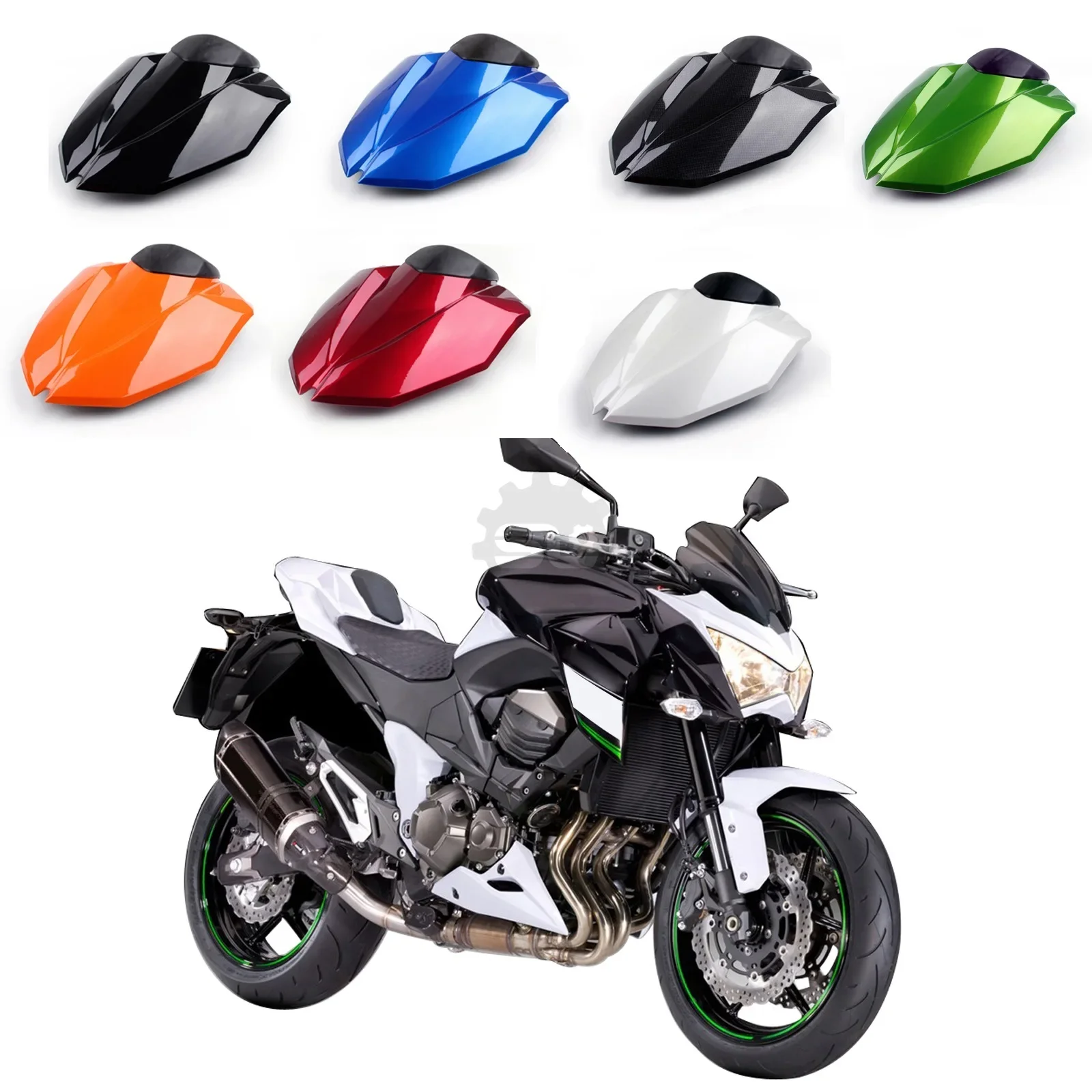 

Motorcycle Passenger Pillion Rear Seat Cover Cowl Solo Fairing Hump ABS plastic accessories Fit For KAWASAKI Z800 2013-2020