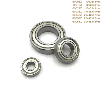 4-25pcs/Lot 6000ZZ , 6001ZZ , 6002ZZ , 6003ZZ , 6004ZZ , 6005ZZ , 6006ZZ Deep Groove Ball Miniature Bearing 3D Printer Parts