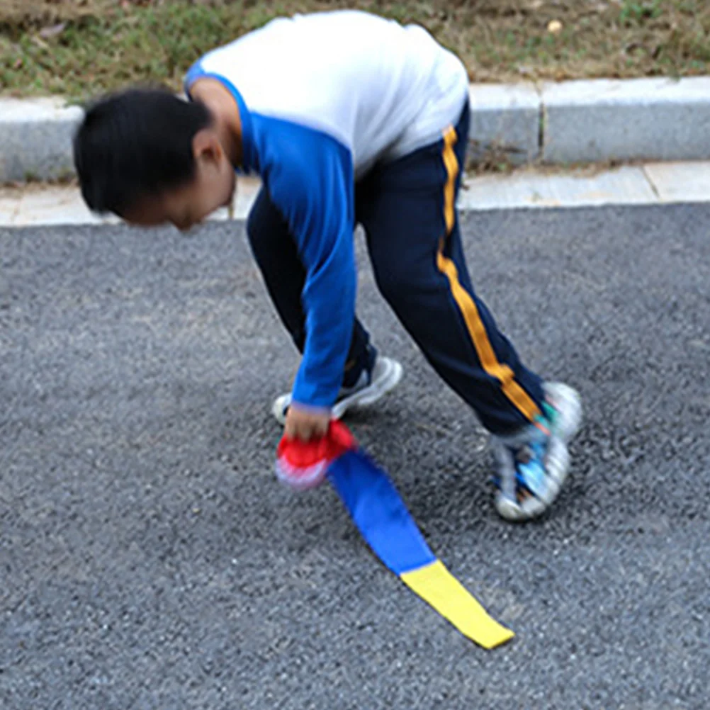 Kleurrijke werptraining 65 cm Zachte staart Kinderen Buitenspelen Zintuiglijke oefening Speelgoed Veilig schuimmateriaal Leuk cadeau School