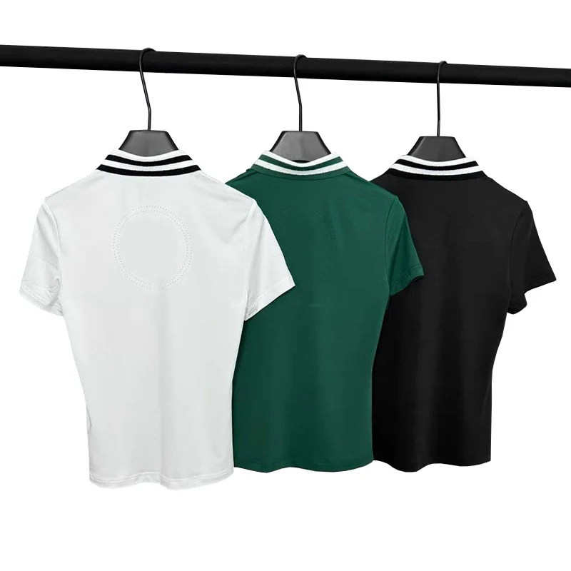 Spring/Summer New Product Golf Women's Outdoor Quick drying Sports Shirt Fashion Versatile Short Sleeve T-shirt Slim POLO Shirt
