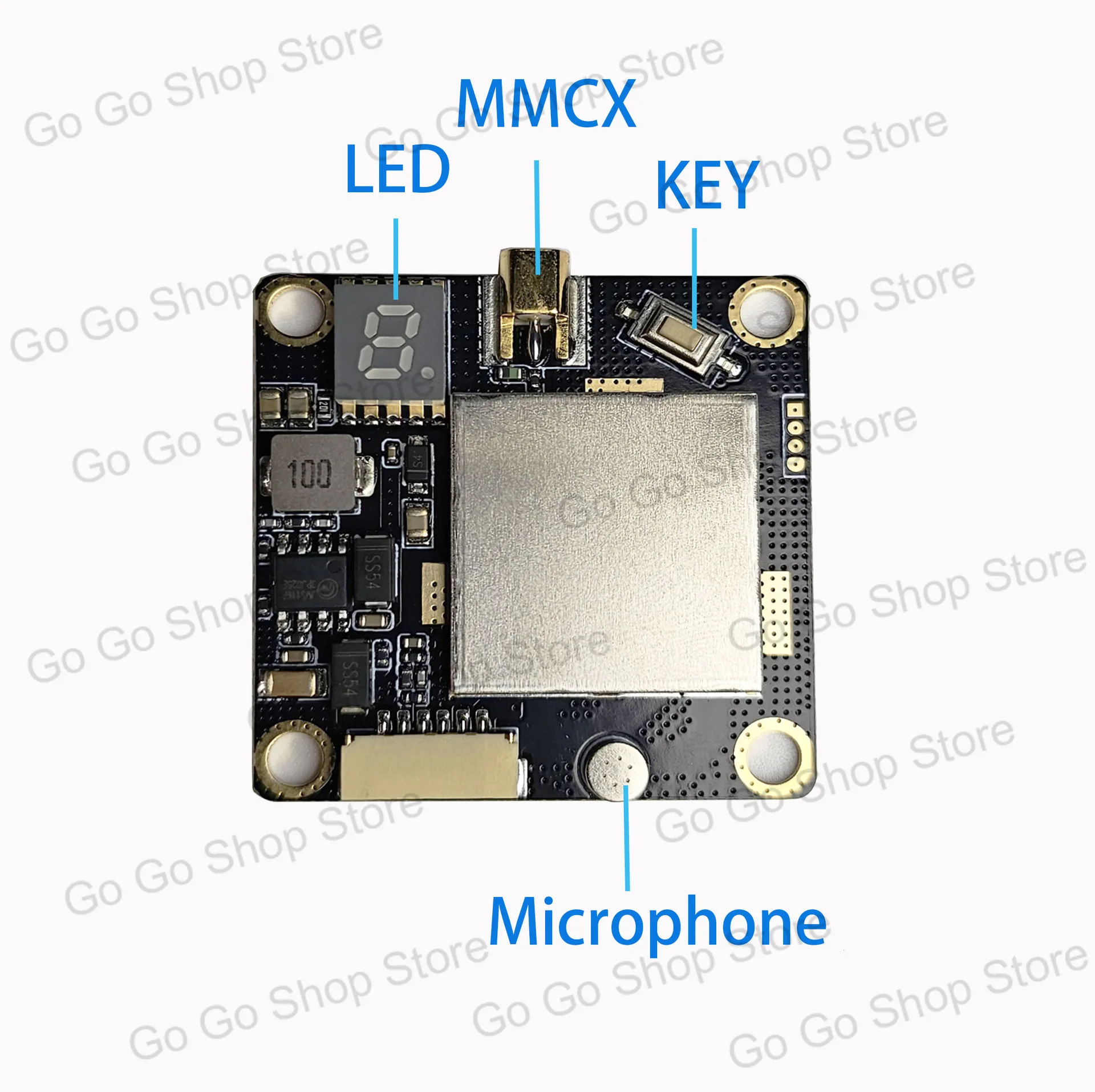 

5.8G 2W image transmission VTX high frequency stable accessories outdoor FPV