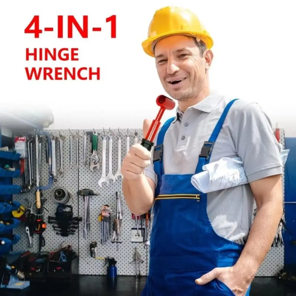 

Precision Hinge Gap Adjustment Wrench Set Ergonomic Design Multi-Size Door Hinge Adjustment Tool Quick Fix Accurate