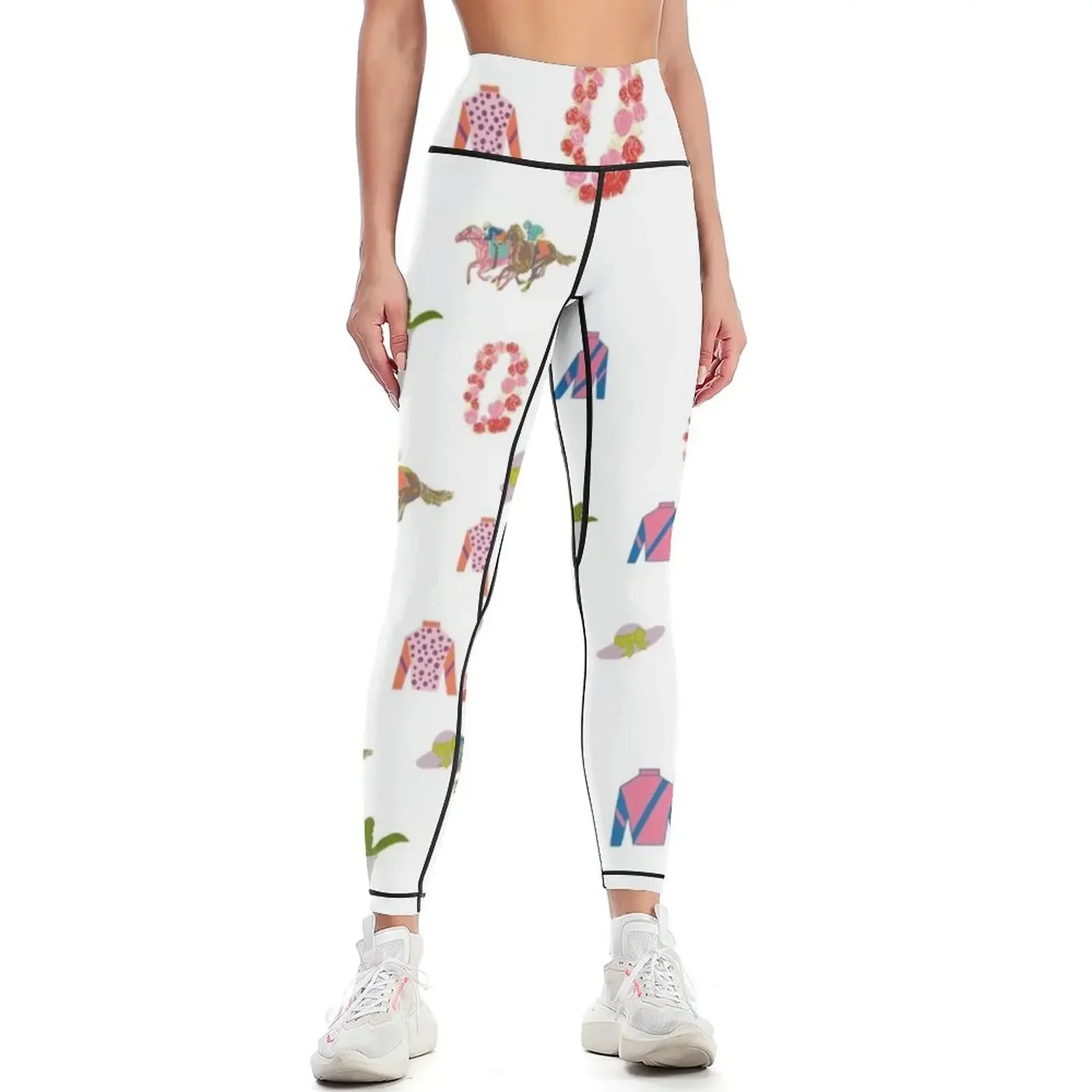 

All Things KY Derby Leggings Leginsy push up jogging pants sports for gym push up tights for Womens Leggings