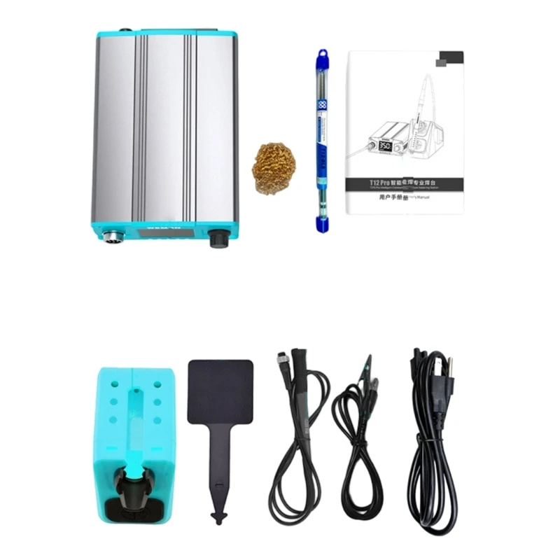 

T12 Soldering Station Overheat Protections Digital Control Ergonomic Handle