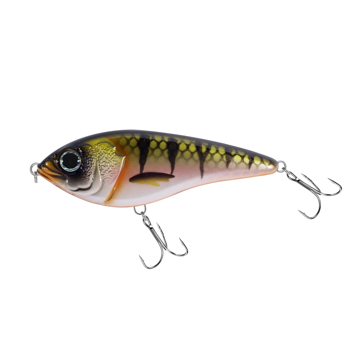 7cm 10cm 12cm VIB Angelköder Jerkbait Angelköder mit Lautem Geräusch für Hecht Neue Form Harte Künstliche Wobbler Pesca Leurre Barsch