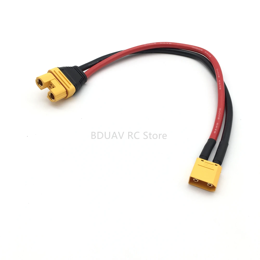 

1PCS AS150U Female to XT90 Male Power Cord for Lithium Battery Charging for Agricultural Spray Drone Frame