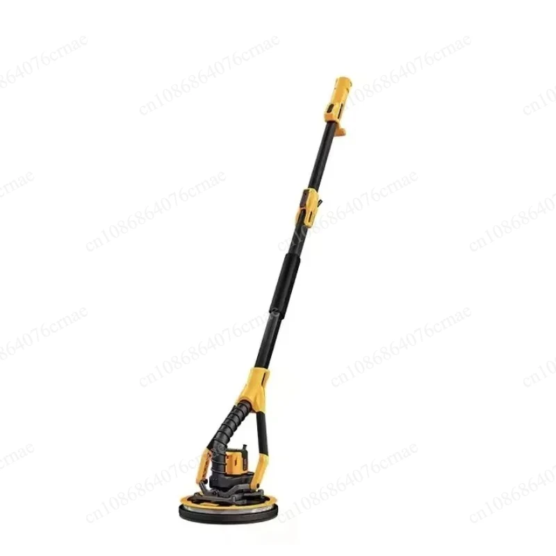 220V Sandpaper Grinder Sander with Putty for Home Improvement Brushless Electric Wall Polisher with Double Light Long Pole