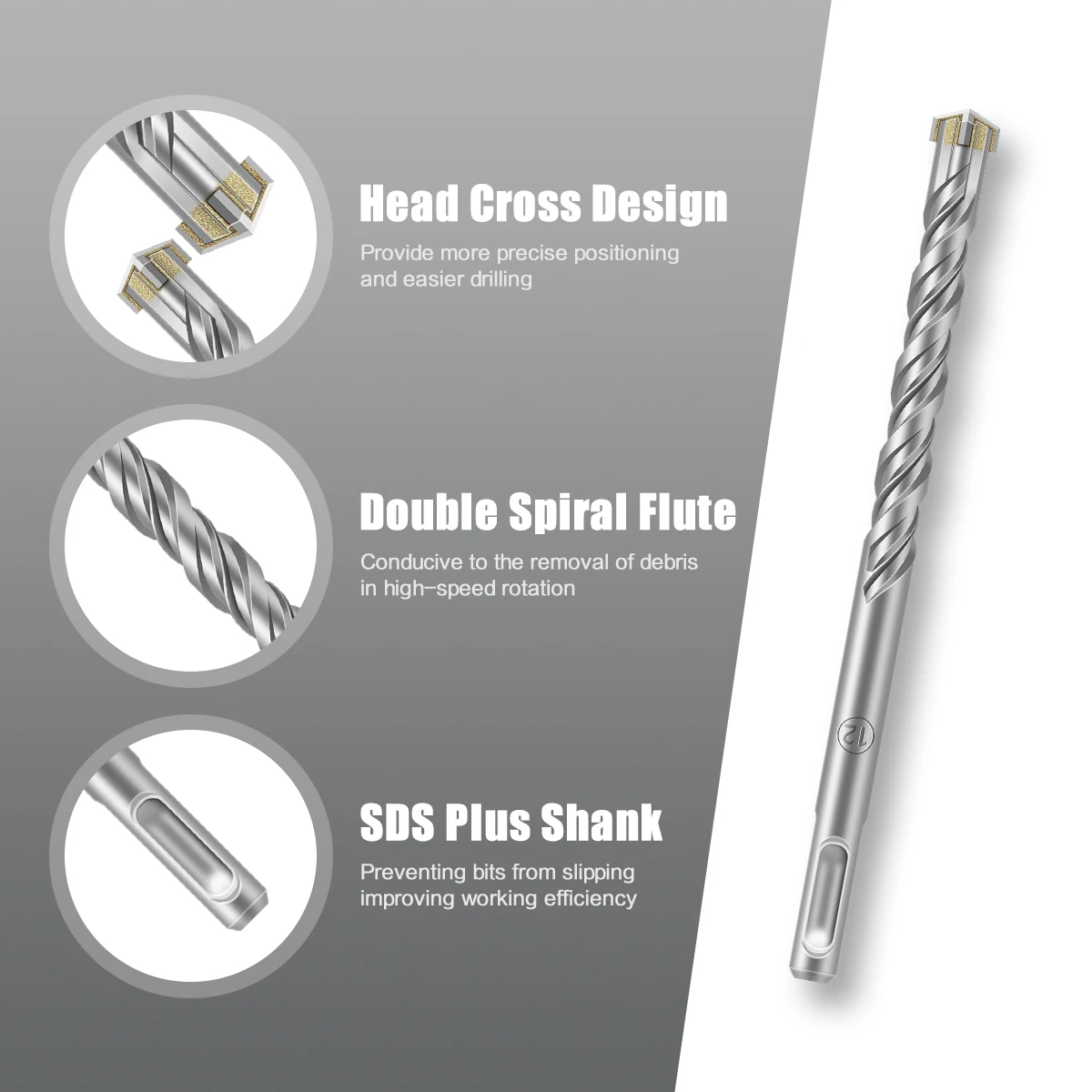 Drill Bits Tungsten Carbide Twist Bit 6-16mm Hole Opener For Concrete Stainless Steel Tiles Glass Drilling Tools
