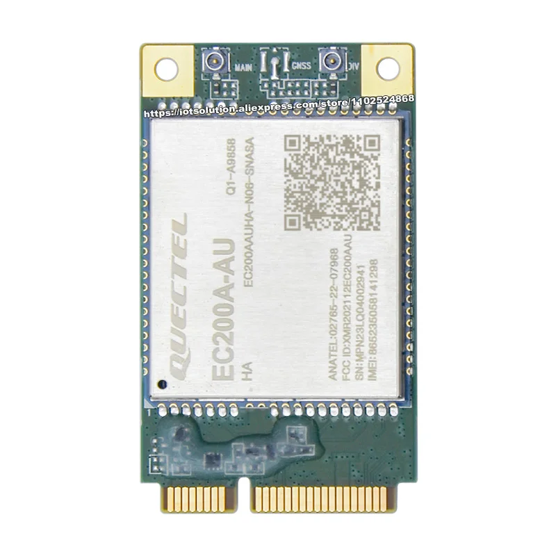 EC200A-AU LTE Cat4 Komórkowa komunikacja bezprzewodowa Moduł 4G EC200A AU EC200AAU EC200AAUHA EC200AAUHA-N06-MN0AA Pakiet MiniPCIe