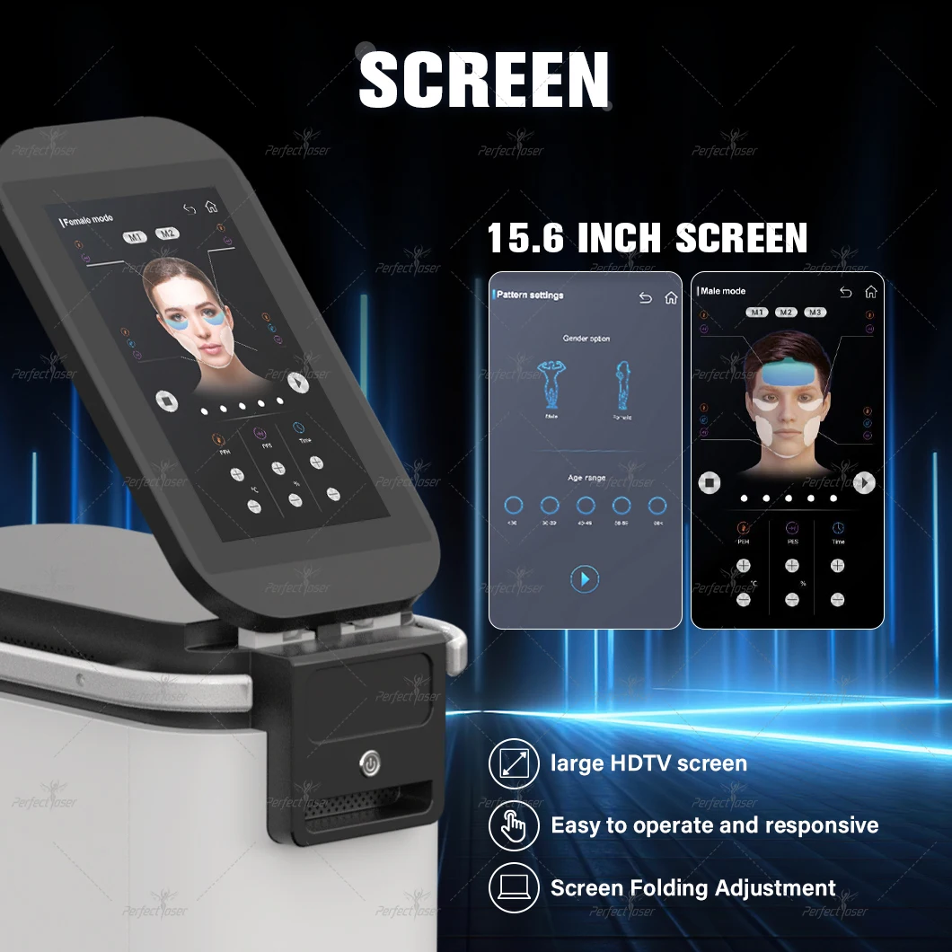 Perfectlaser 4 in 1 EMS マシンフェイスリフティング筋肉彫刻しわ除去プロフェッショナル無痛脂肪燃焼装置