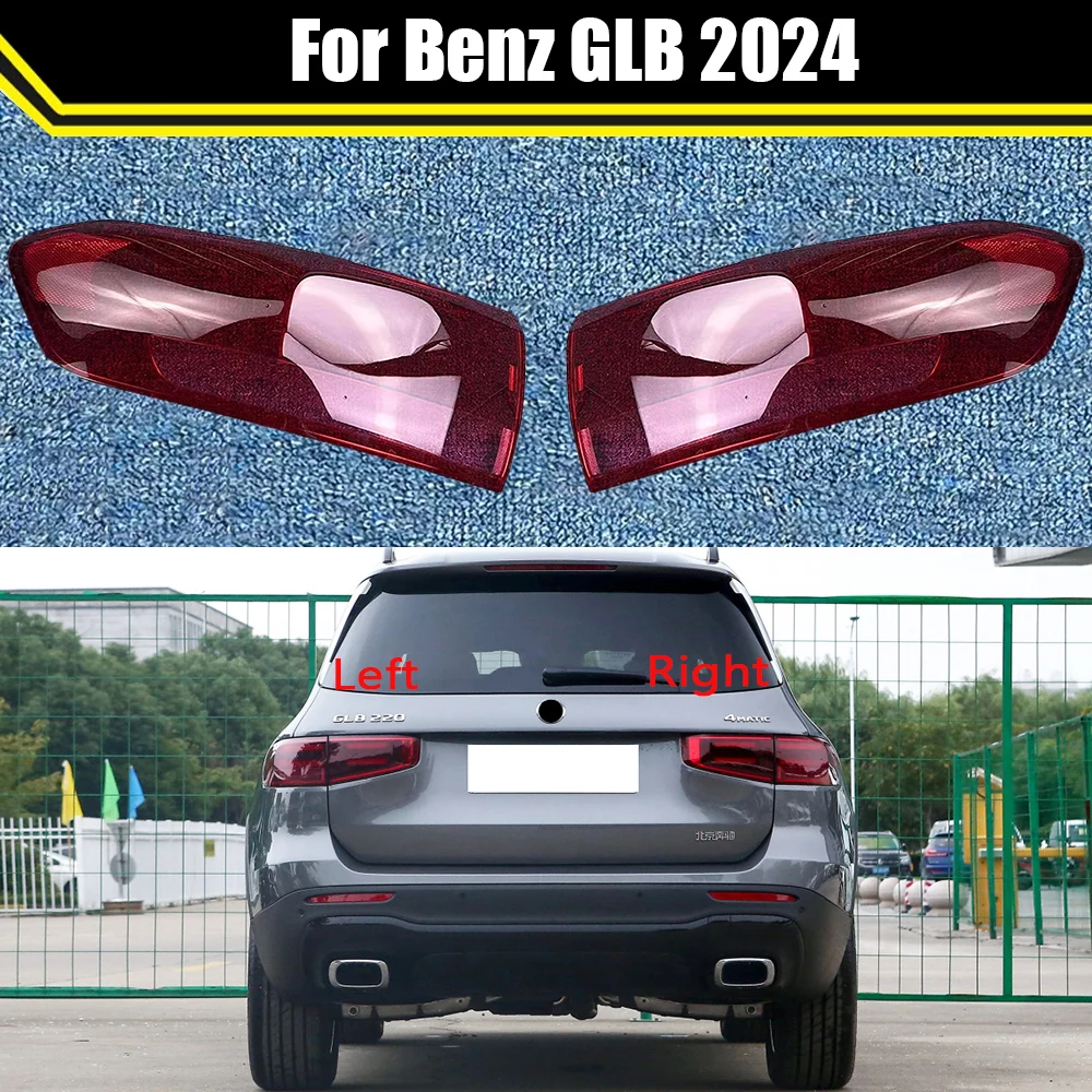 

Car Taillamp Cover For Benz GLB 2024 Car Rear Taillight Shell Replace Auto Rear Lamp Mask Lampcover Lampshade