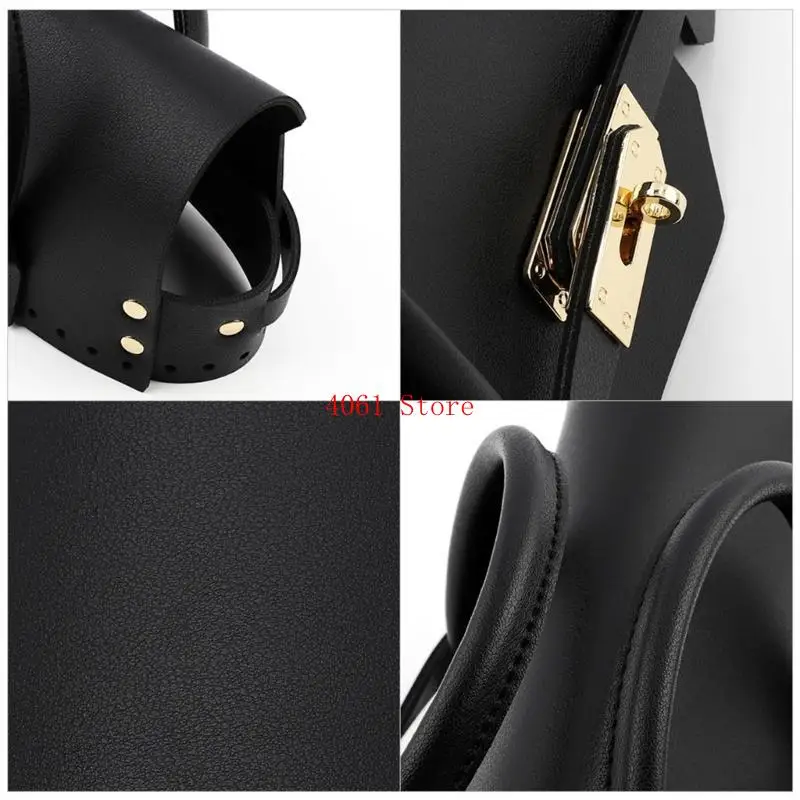 Versatile Knitting Bag Components for Personalized Handcrafts Creation Handbag