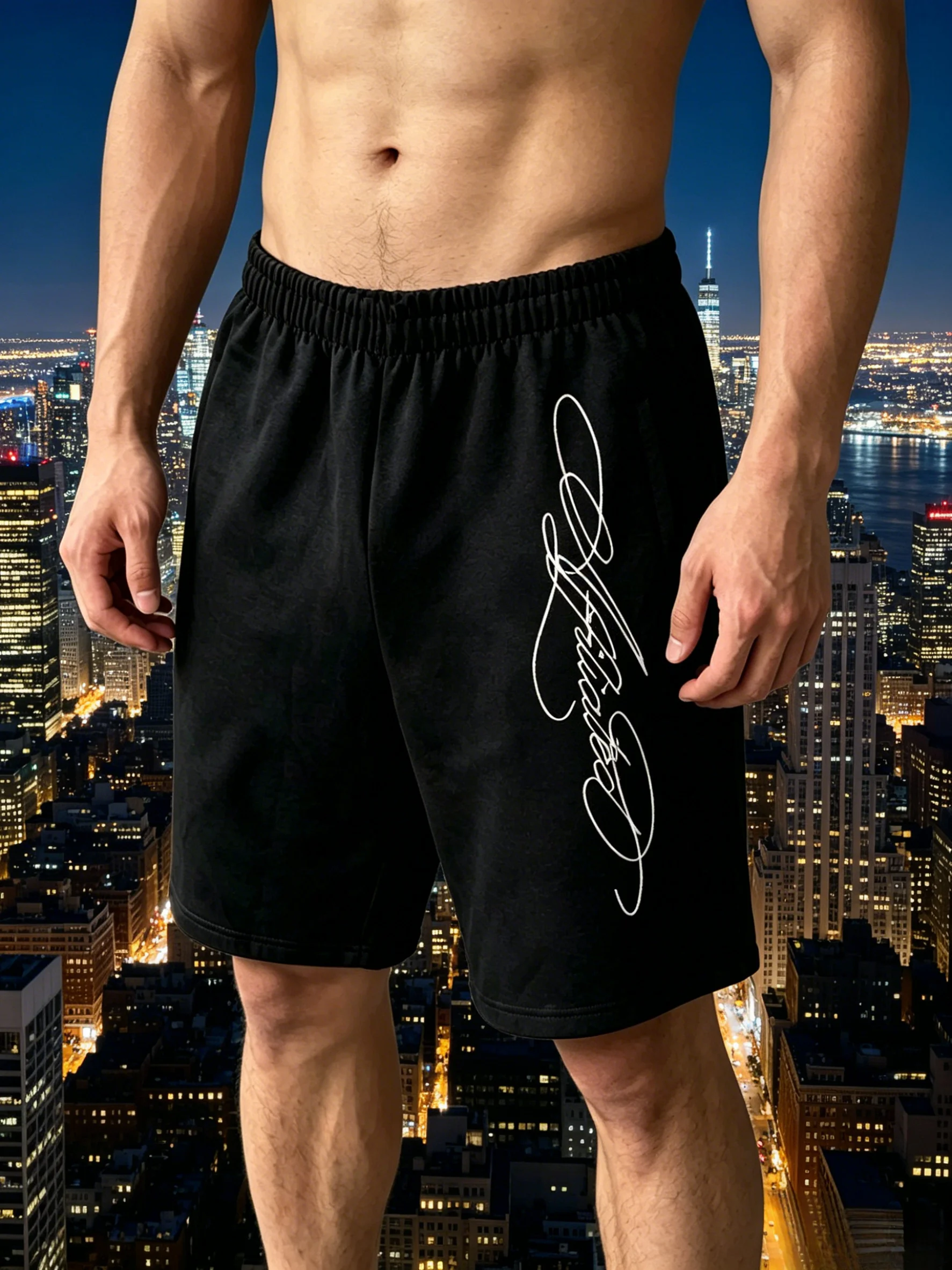 

American Retro Head Hip-hop Summer Print Pattern Loose Casual Shorts for Men and Women Breathable Sports Running Fitness Street