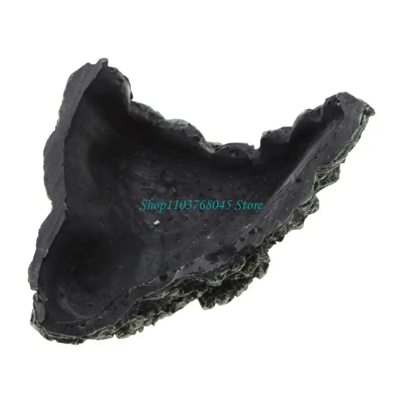 Aquariums Rock Stone Cave Decorations Fish Tanks Sinkable Ornament Aquatic Pet FishTanks Cave House for Tortoises Hiding - view 3