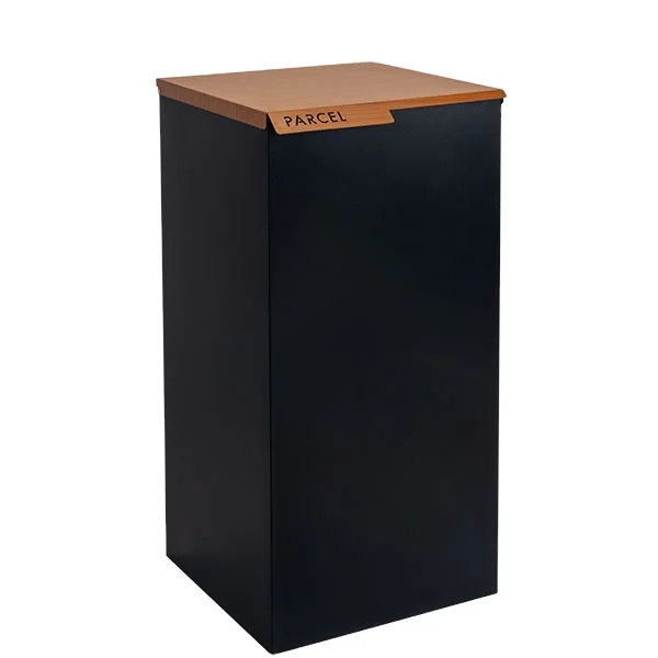 Outdoor Galvanized Steel Parcel Mailbox Free-Standing Large Capacity Anti-Theft for Apartment Use