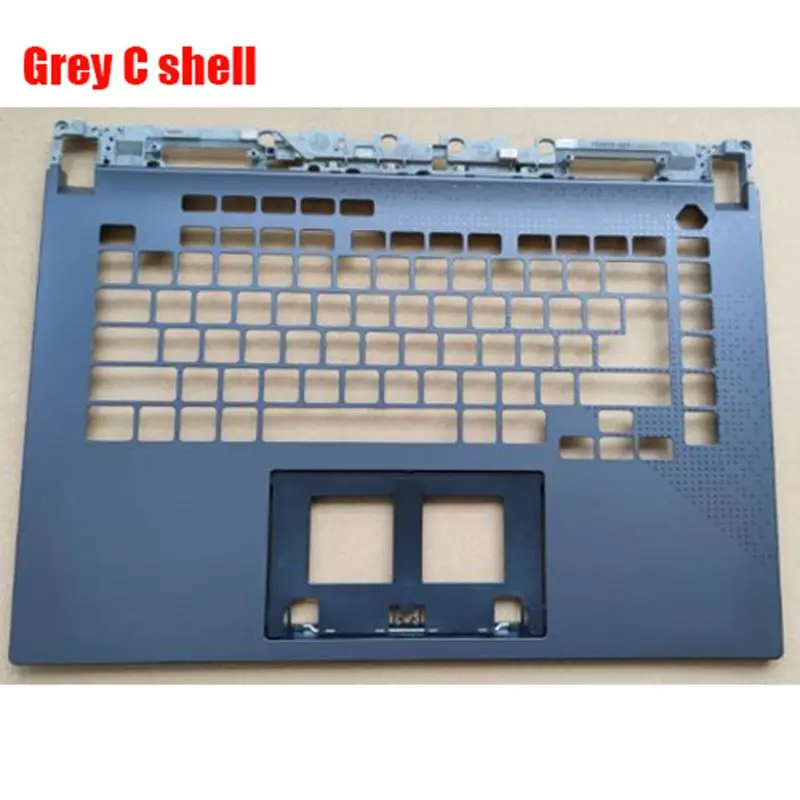 ZHUJI Neue LCD-Rückabdeckung für ROG Strix G15 G513 G513Q GX511 – Untere Gehäuseabdeckung mit Tastatur und Handballenauflage für Laptops 9