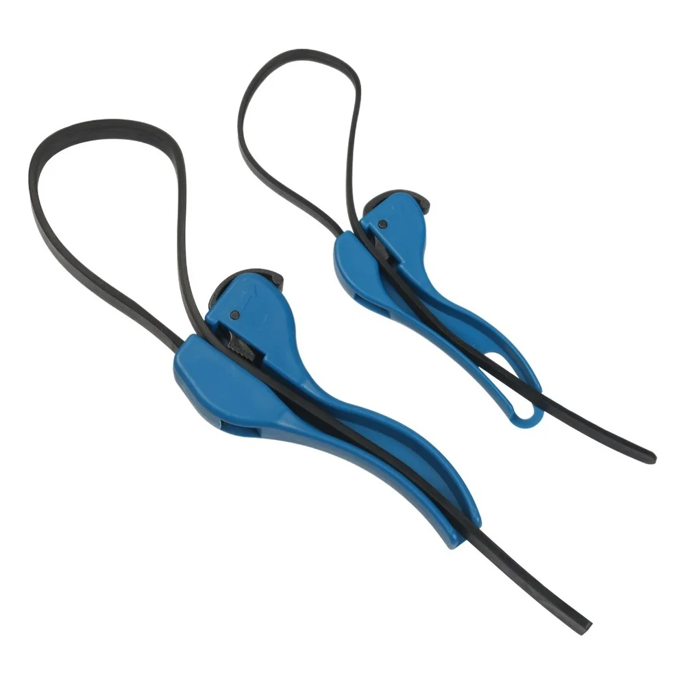 Autoreparatiegereedschap Multifunctionele rubberen riemsleutel met vergrendelingsgesp Ondersteuning met hoog koppel voor oliefilterkraanleidingen