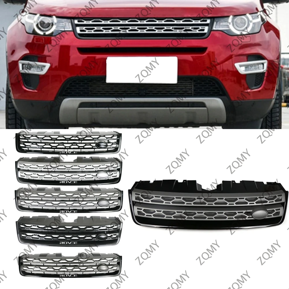 

Front Radiator Grille Upper Racing Grill For Land Rover Discovery Sport L550 2015 2016 2017 2018 2019 Car Styling with