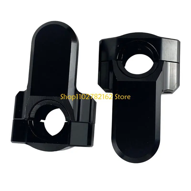 

547B Motorcycle Pivoting HandlebarRiser Modified Accessories Aluminum Clamps for 22mm 25mm Universal Handle BarRiser 1 Pair