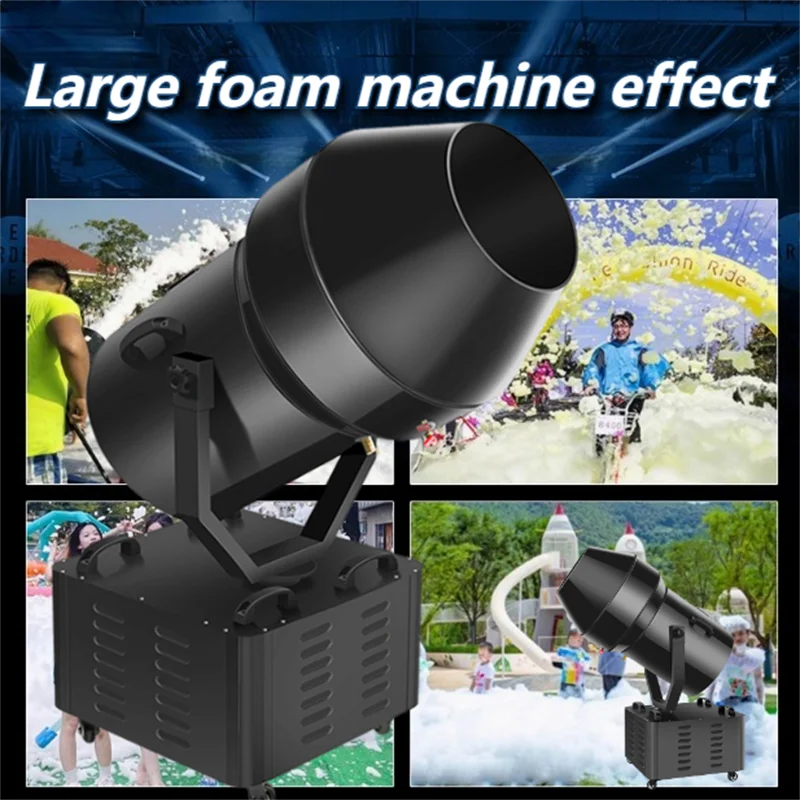 

Waterproof 2500W Moving Head Cannon Jet Party Foam Machine for Outdoor Kids Bar Pool Children's Playground