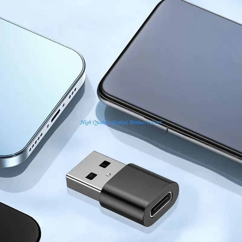 

U2JE Metal USB C Port Converter Supports Fast Charging Data Transfer Between Devices With 10000+ Cycle Durability