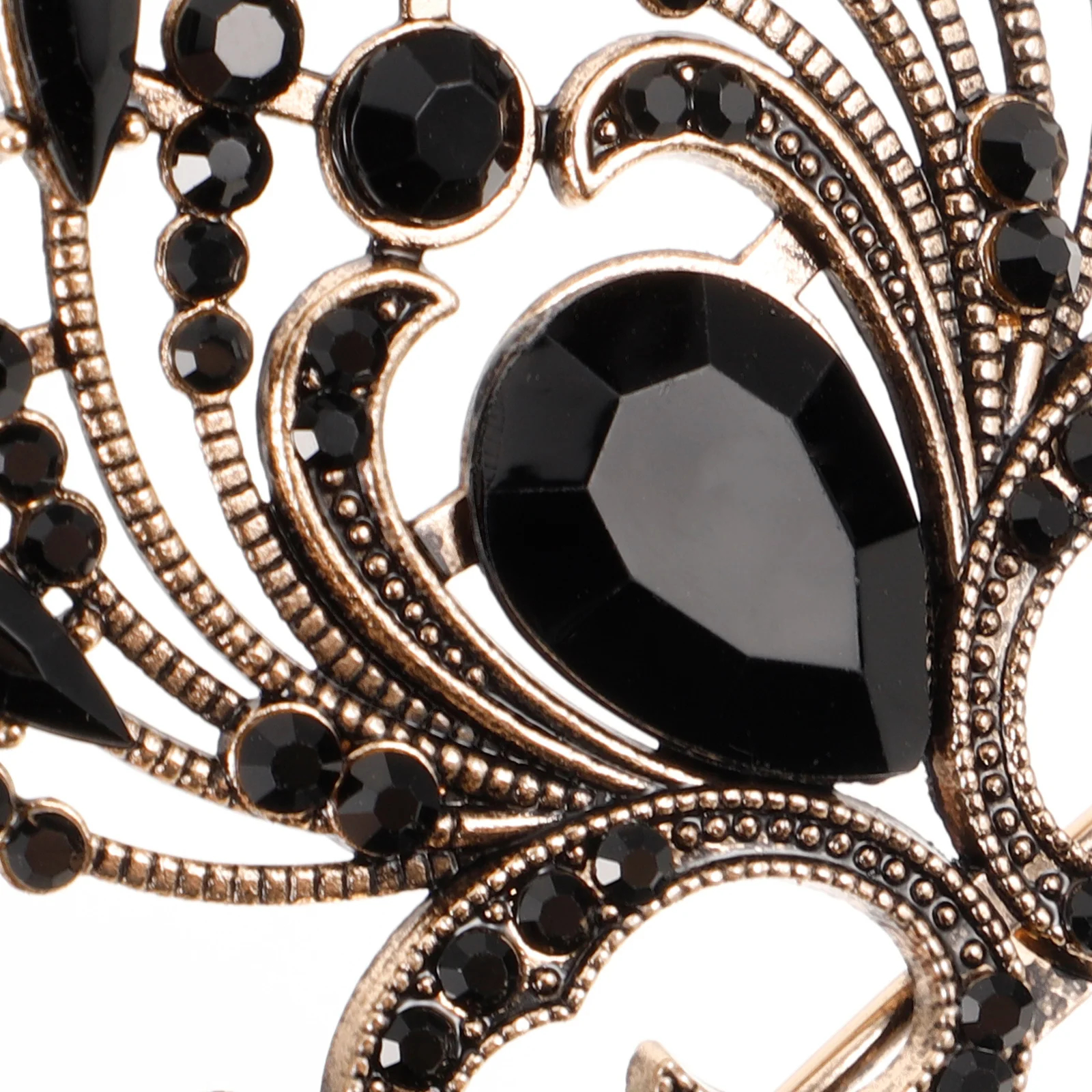 عصابة رأس على شكل تاج من حجر الراين المتلألئ، إكسسوار زفاف عتيق، تاج زفاف أنيق ومتين للنساء #6