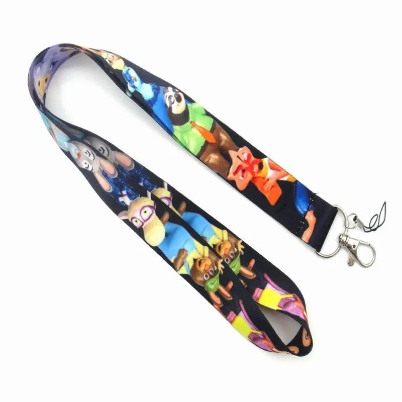 Zootopia الهاتف المحمول الحبل ديزني نيك جودي الكرتون لطيف الموظف بطاقة الهوية حافلة بطاقة الهاتف المحمول الرقبة حزام حبل قلادة هدية #3