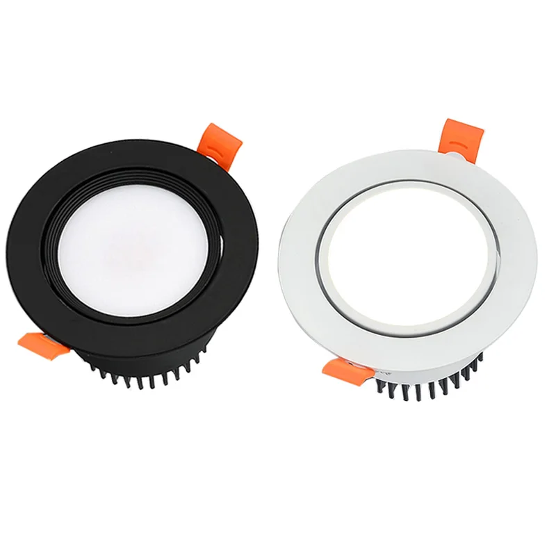 LED ceiling COB Downlight Dimmable AC110V 220V 3W 5W 7W 9W 12W 15W Recessed Led ceiling lamp Spot light Bulbs Indoor Lighting