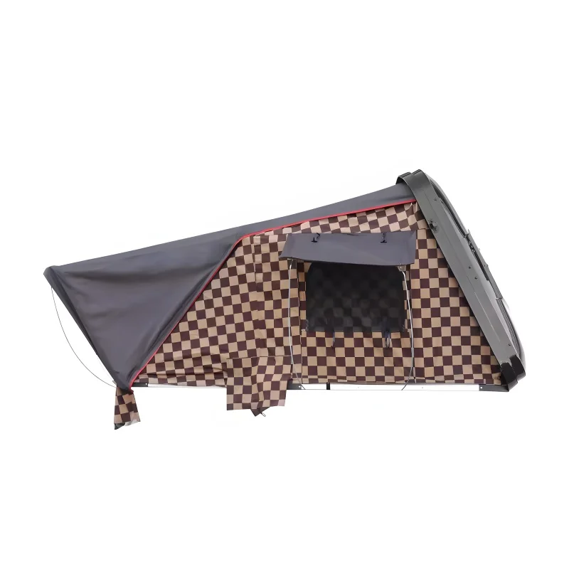 

2025 Hot Sales Outdoor ABS Hard Shell Roof Tentfor Camping with Side Opening ABS Hard Shell 3-4 Person