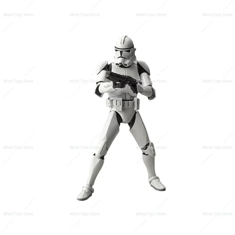 Bandai Original STAR WARS Anime Modell 1/12 CLONE TROOPER Action Figure Montage Modell Spielzeug Sammeln Geschenke für Kinder