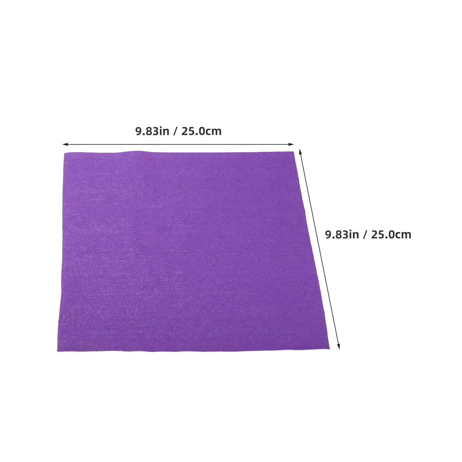 50Pcs Cotton Fabric Squares Precut 10 Inch Solid Color Quilting Squares for DIY Patchwork Sewing Embroidery Home Decor Craft